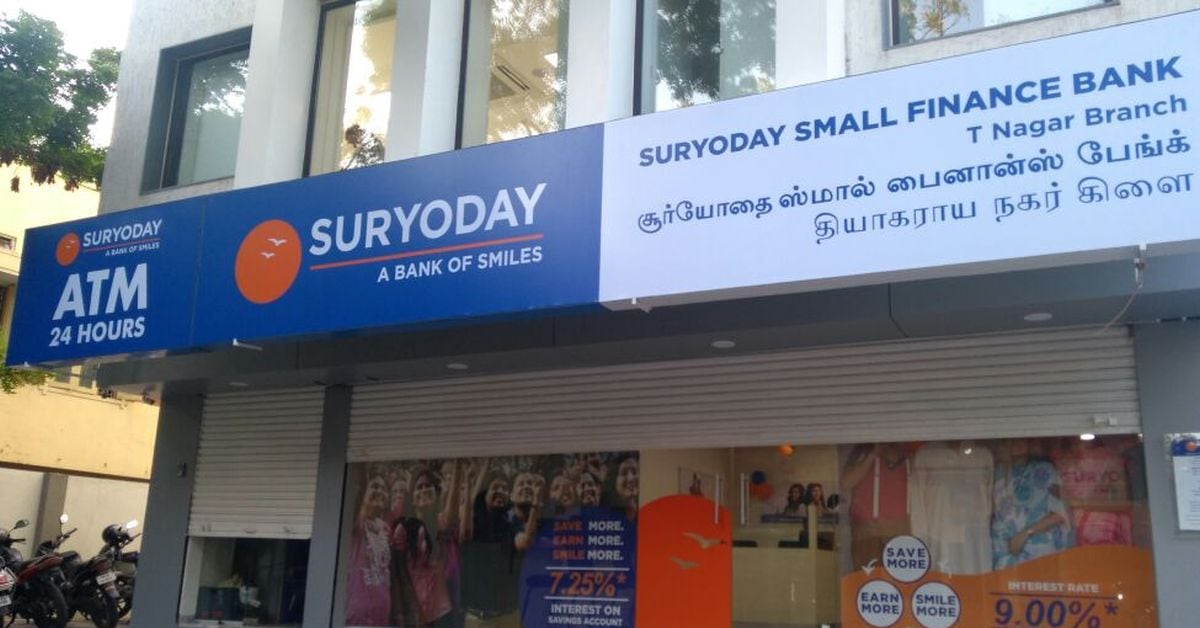 Zero Balance Account with Suryoday Small Finance Banks