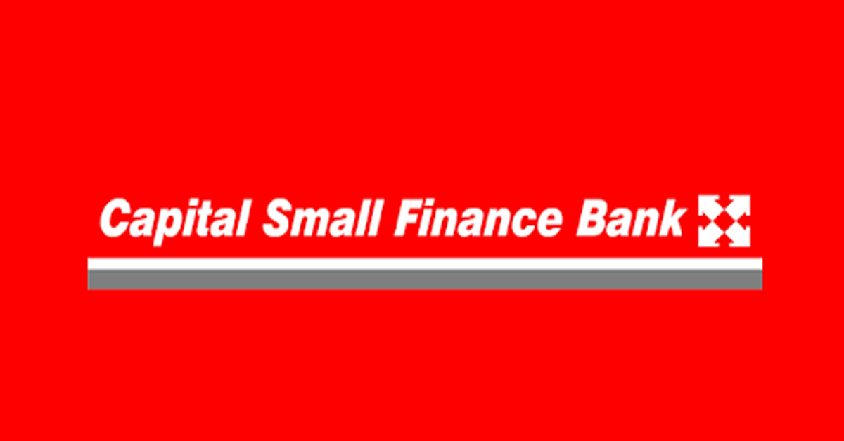 Zero Balance Savings Bank Account with Capital Small Finance Bank