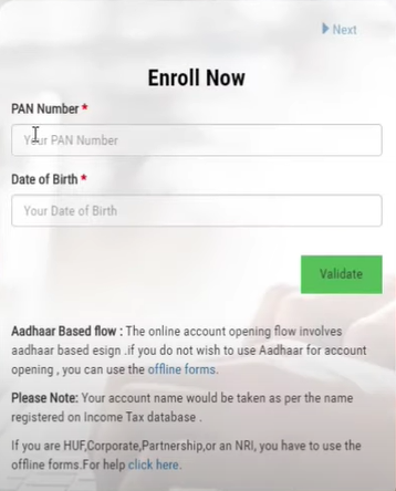 lice Blue Demat Account Open Step-3