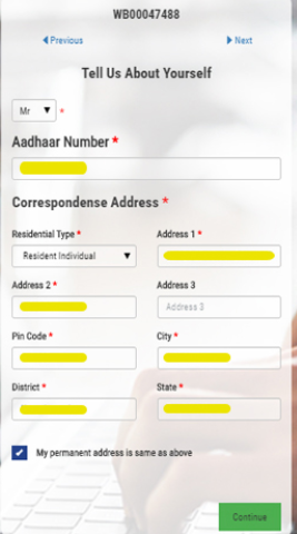 Alice Blue Demat Account Open Step-7