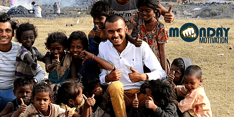Meet 19-year-old Harsh Singh who is teaching 200 children of coal workers in Dhanbad and also giving food credityatra