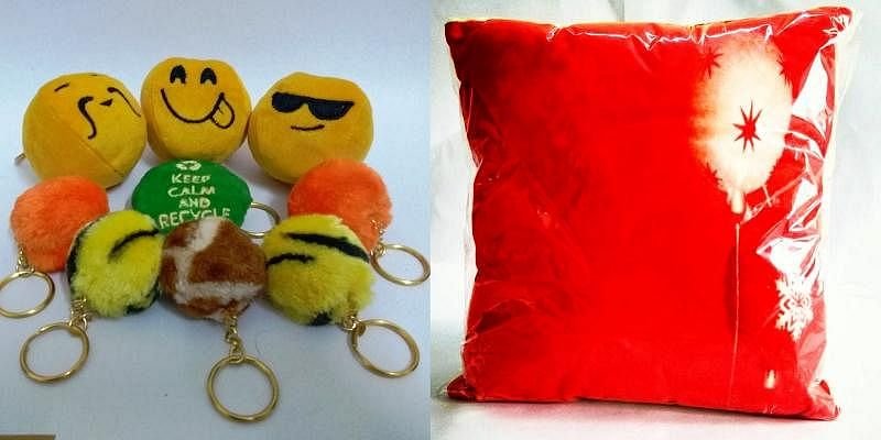 These two youths of Noida are making cushions and toys with cigarette filters, earning good profits credityatra 1