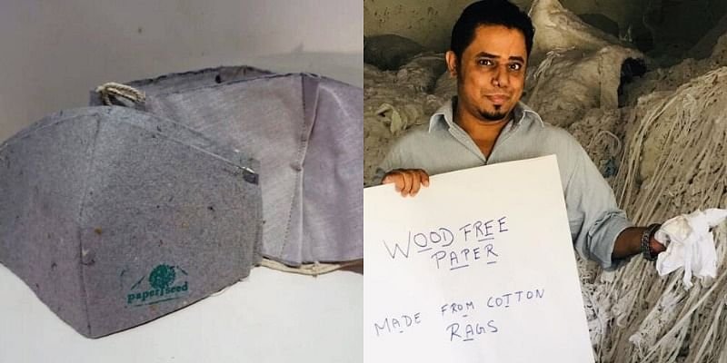 This engineer from Bangalore has made eco-friendly mask, which becomes a plant after use credityatra