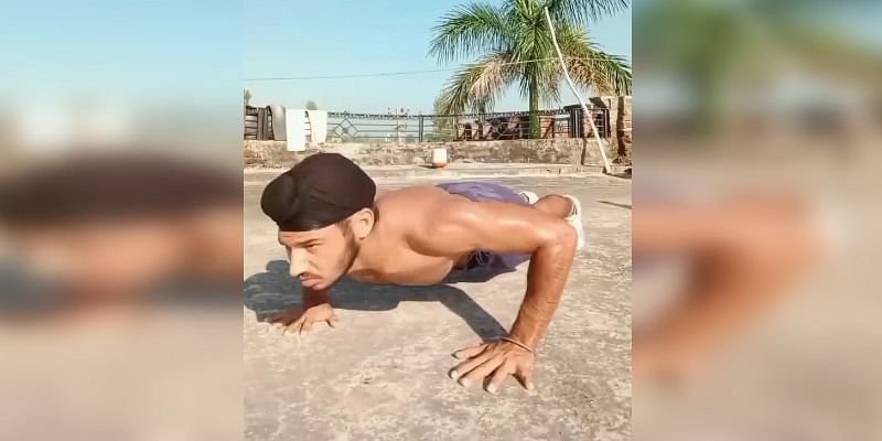 Set Two Fitness Records While Exercising At Home, Now Amritbir From Punjab Dreams About This credityatra 2