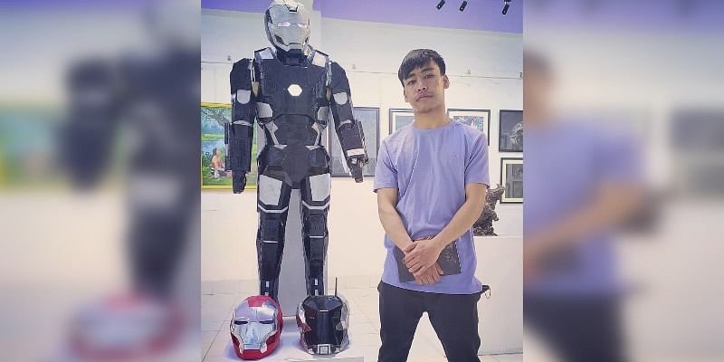 This boy from Manipur made a special suit with 'Ironman', learned the method from the Internet credityatra 2