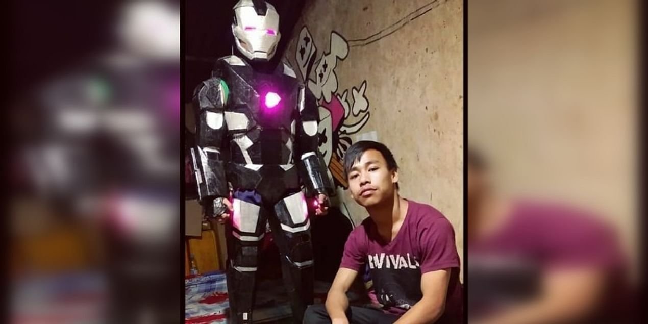 This boy from Manipur made a special suit with 'Ironman', learned the method from the Internet credityatra