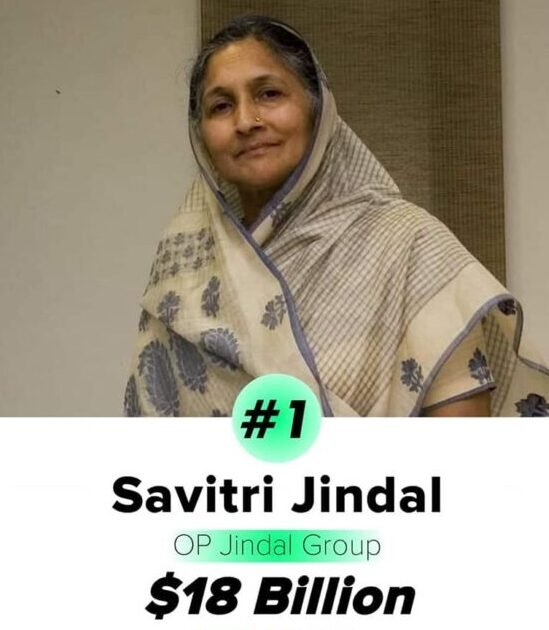 Top 6 Richest Women In India Today As Per Forbes 2021 credityatra 1